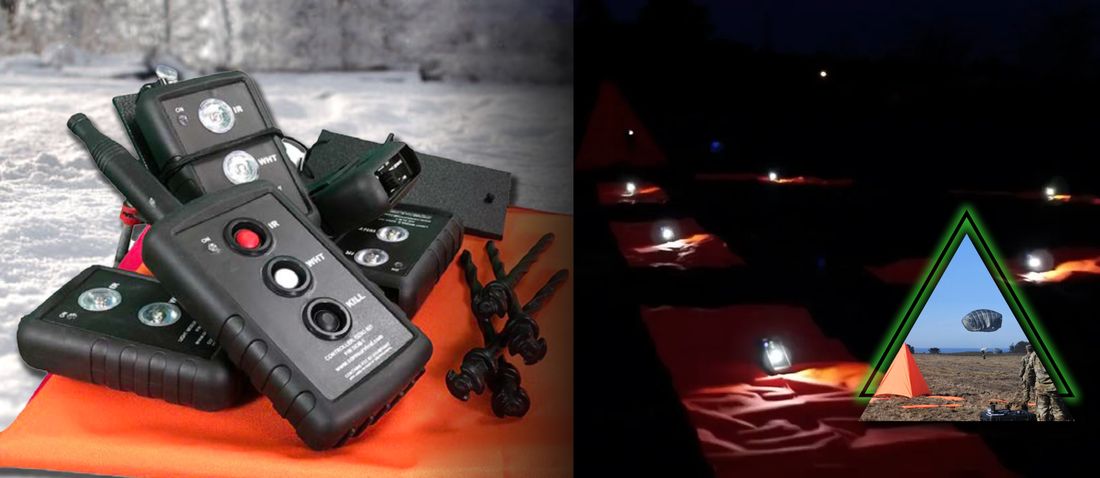 DZSO-220 Drop Zone Safety Officer lighting kit and night DZ layout